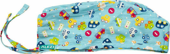 Alezi Car 2 Unisex Light Blue Disposable Surgical Cap