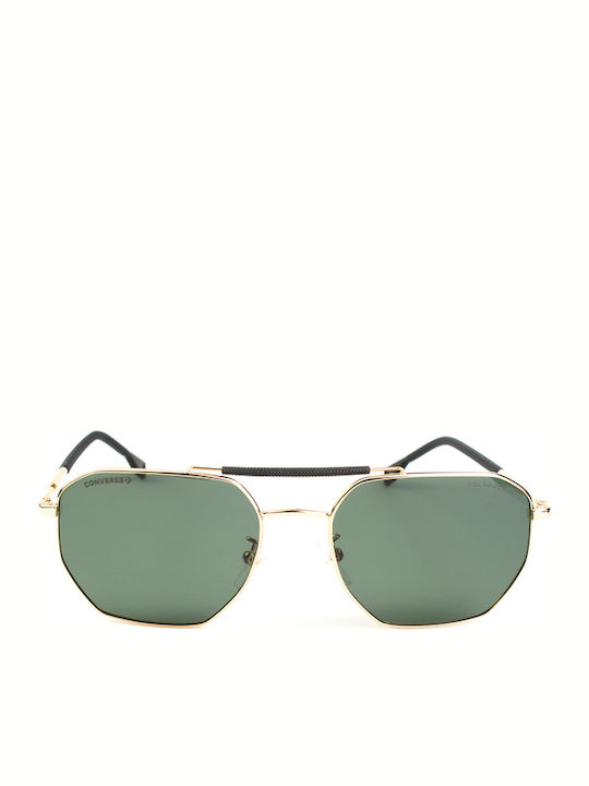 Converse Ochelari de soare Χρυσά cu Cadru & Verde Lentilă