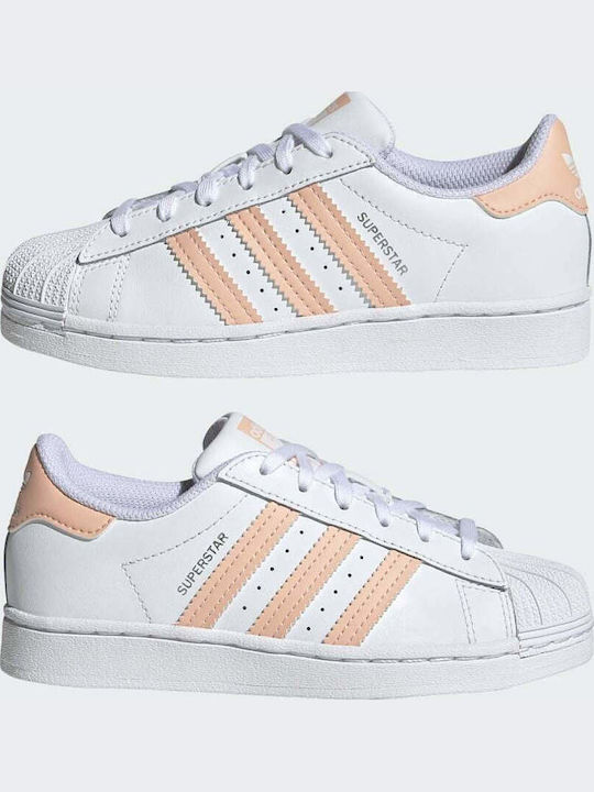 Superstar SUPERSTAR Детски маратонки Low Облачно Бяло / Haze Coral