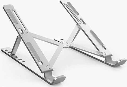 NOX Βάση για Laptop έως 17" Ασημί (ZH-007)