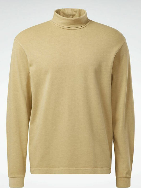 Natural Dye Turtle Neck Μπλούζα Μακρυμάνικη Sepia