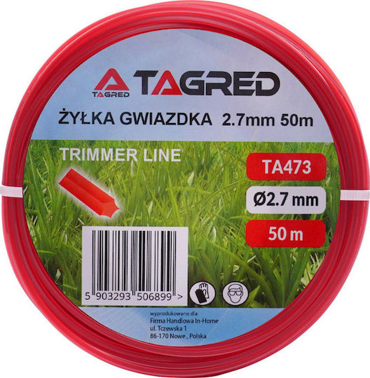 Tagred TA473 Μεσινέζα Στρογγυλή Μήκους 50m και Πάχους 2.7mm
