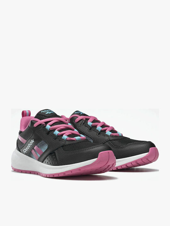 Road Supreme 2 Αθλητικά Παιδικά Παπούτσια Running με Κορδόνια Core Black / True Pink / Digital Blue