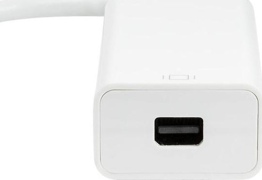 LogiLink Konverter USB-C männlich zu Mini-DisplayPort weiblich Weiß 1Stück UA0360