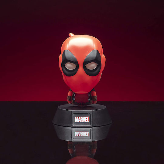 Paladone Παιδικό Διακοσμητικό Φωτιστικό Deadpool Κόκκινο