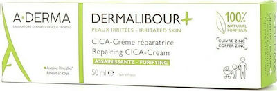 A-Derma Dermalibour Cica Moisturizing Cream for Sensitive Skin 50ml