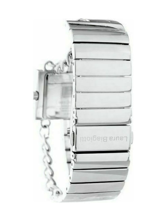 Laura Biagiotti Watch with Silver Metal Bracelet