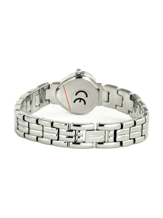 Chronotech Watch with Silver Metal Bracelet
