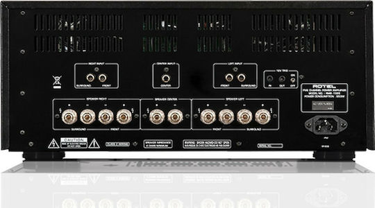 Rotel RMB-1555 Τελικός Ενισχυτής Hi-Fi Stereo 120W/8Ω Ασημί