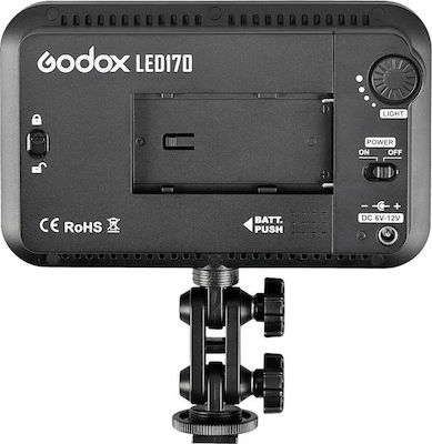 Godox LED170 Lumină video 5500-6500K 10W cu Luminozitate LUX 1350 Lux