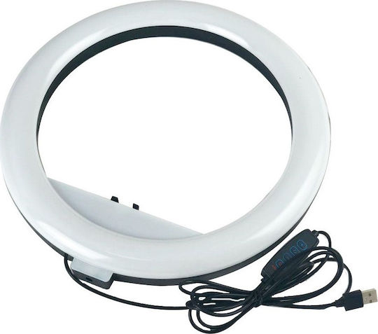 LED Ring Light CXB 300 Ring Light 30cm με Τρίποδο Δαπέδου και Βάση για Κινητό
