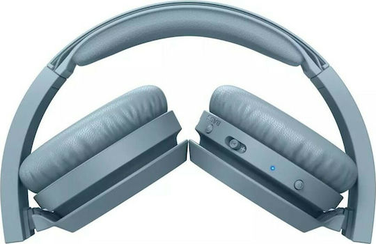 Philips TAH4205 Wireless / Wired On Ear Headphones with Radio with 29 hours of Operation and Quick Charge Blue