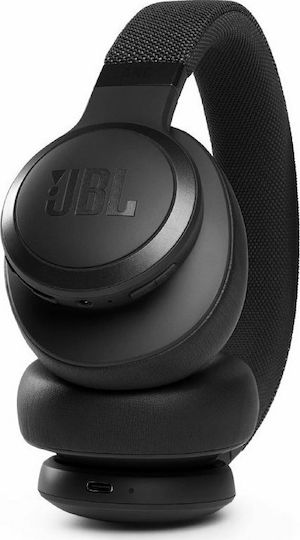 JBL Live 660NC Wireless / Wired Over Ear Headphones with 50 hours of Operation and Quick Charge Black