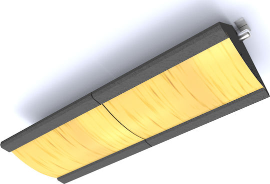 Alphacoustic Polyfon BT Bassfalle (4Stück) 45cm x 20cm x 500mm in Gray Farbe