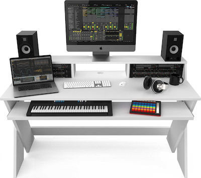 Glorious Sound Desk Pro Studio Furniture White