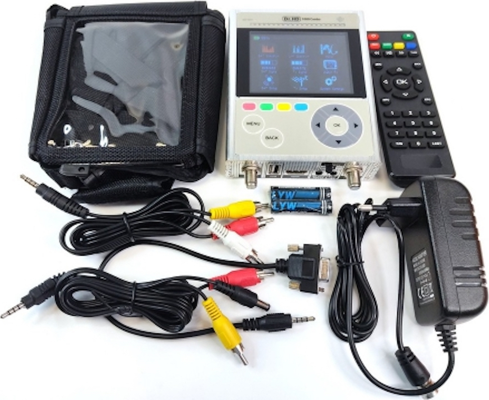 HD Ψηφιακό Πεδιόμετρo DR. HD 1000 Combo Satfinder DVBC Skroutz.gr