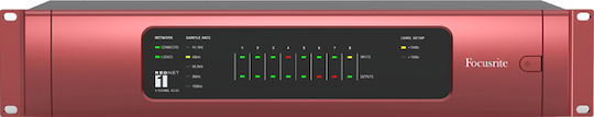 Focusrite Rednet 1 Εξωτερική Επαγγελματική Κάρτα Ήχου με Σύνδεση Ethernet