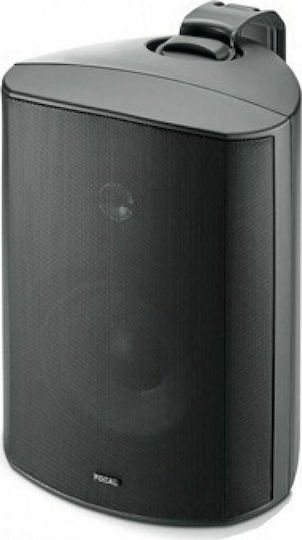 Focal 100 OD6 Passive Wall Installation Speaker 120W Piece 25.6x31.9x22.4cm Black