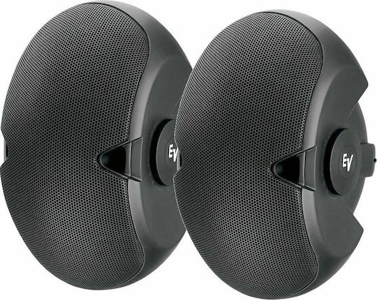 Electro-Voice Evid 4.2 Παθητικά Επιτοίχια Ηχεία 100W (Ζεύγος) 21.6x17.5x31εκ. Μαύρα