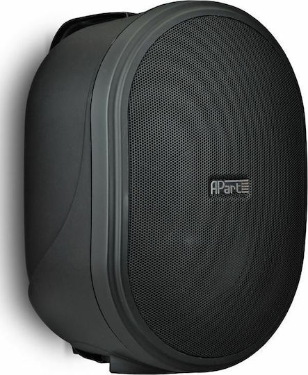 Apart Audio OVO3T Παθητικά Επιτοίχια Ηχεία (Ζεύγος) Μαύρα OVO3T