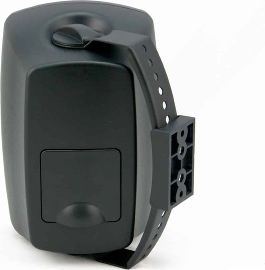 Master Audio NB400T Passive Wall Mount Installation Speakers 16W Pair 12.6x12.7x19.5cm Black