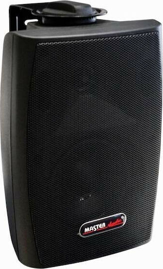Master Audio BT400 Passive Wall Installation Speaker 5W Piece 14.8x13.2x21.6cm Black