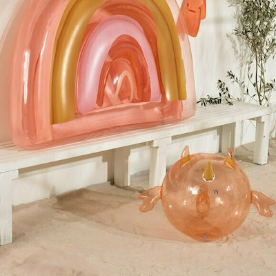 Sunnylife Seahorse Unicorn Φουσκωτή Μπάλα Θαλάσσης σε Ροζ Χρώμα 60 εκ.