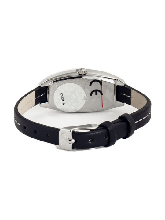 Time Force Uhr mit Schwarz Lederarmband