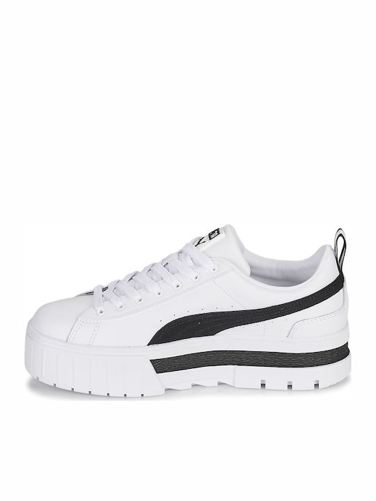 Mayze Women's Flatforms Sneakers White