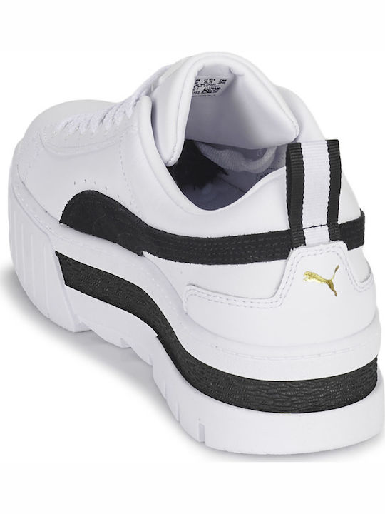 Mayze Women's Flatforms Sneakers White