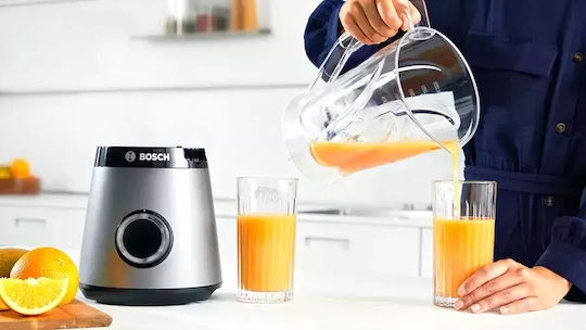Bosch Serie 4 Блендер с Кана Тритан 1,5 л 1200W Сребрист