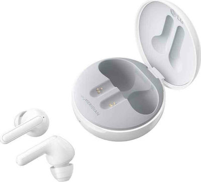 LG Tone Free FN5U В ухото Bluetooth хендсфри Слушалки с Устойчивост на Пот и Кутийка за Зареждане Бяа