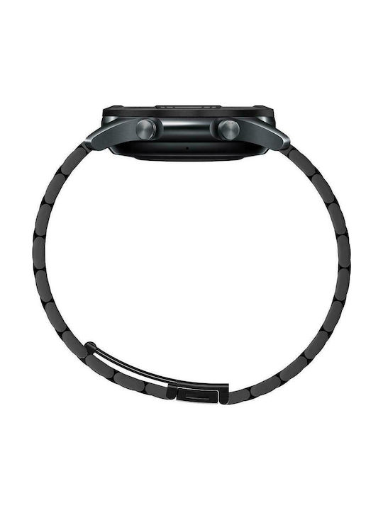 Spigen Chrono Shield Protecție Bezel în culoarea Negru pentru Galaxy Watch 3 45mm - Ceas Galaxy Watch 3 45mm