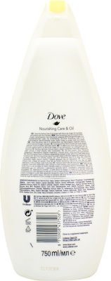 Dove Nourishing Care Argan Oil Baie cremoasă (1x750ml) 750ml