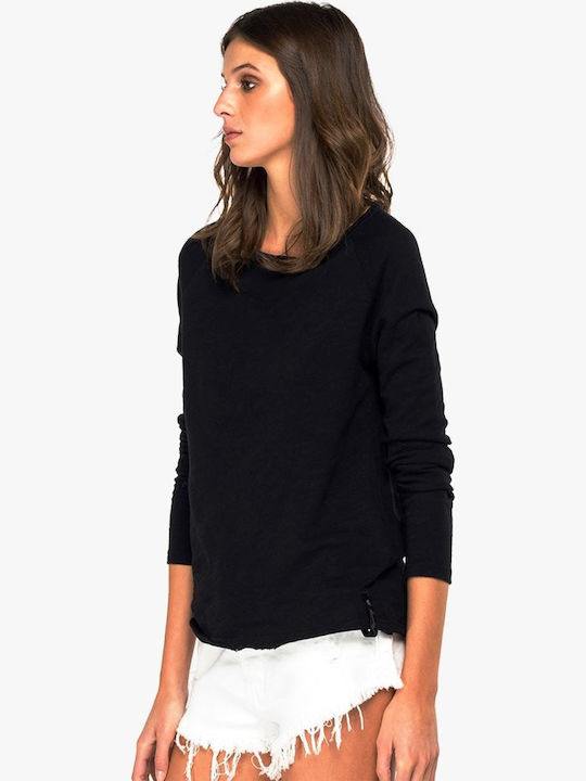 Replay Women's Blouse Long Sleeve Black W3579.000.23114P-098