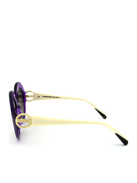 Borbonese Women's Sunglasses with Purple Plastic Frame BES907 05