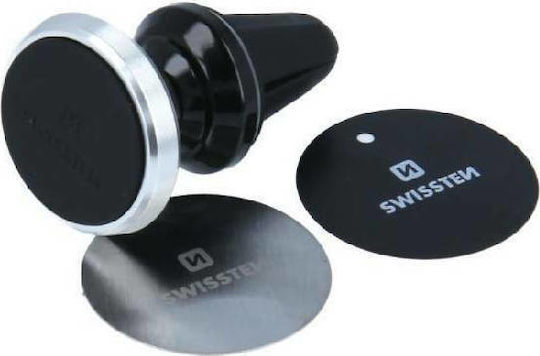 Swissten S-Grip Air Vent AV-M9 Car Mobile Mount with Magnet Black