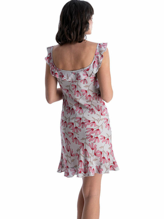 Rachel Sommer Damen Nachthemd Rosa