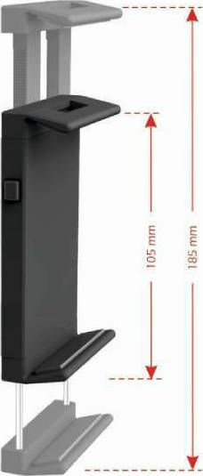 Swissten S-GRIP T1-OP Auto Handy- & Tablet-Halterung mit verstellbaren Haken Schwarz