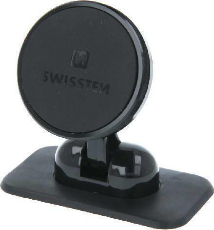 Swissten S-GRIP DASHBOARD DM6 Suport Auto pentru Telefon cu magnet Neagră