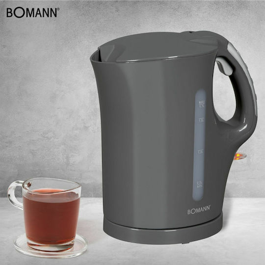 Bomann WK 5011 CB Grey Fierbător 1.7lt 2200W Gri