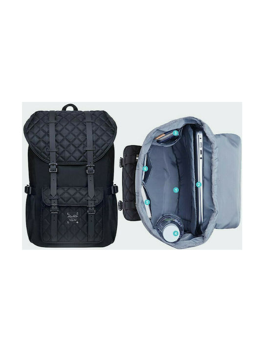Kaukko Kaukko Kaylee 21.1lt Schwarzes Rucksack