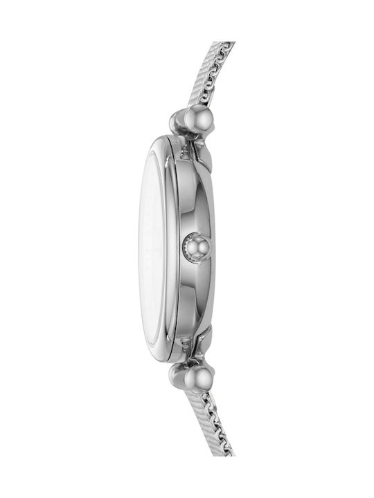 Fossil Кварцов Часовник с Метална Верижка Fossil Кварцов Часовник с Метална Верижка