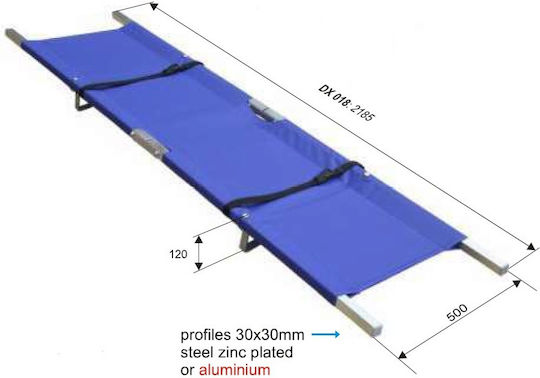 Protekt Преносител с максимално тегло до 110кг 218.5x50x1.2см