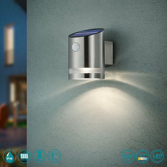 Trio Lighting Salta Соларна Светлина 3W 165лм Топло бяло 3000К с Фотоклетка IP44 9смx13смсм.