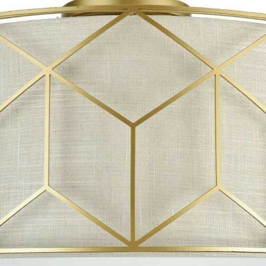Maytoni Messina Lustră Auriu pentru 4 Becuri E27 45cm.