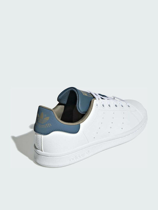 Adidas Παιδικά Sneakers Stan Smith Cloud White / Cloud White / Orbit Indigo