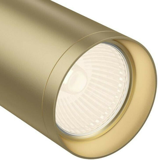 Maytoni Focus Einzel Spot mit Fassung GU10 in Gold Farbe Maytoni Focus Einzel Spot mit Fassung GU10 in Gold Farbe