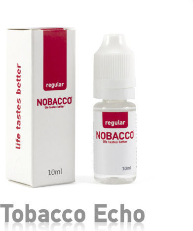 Nobacco Готова Течност за Пълнене Tobacco Echo с Тютюнен Вкус 12мг 10мл