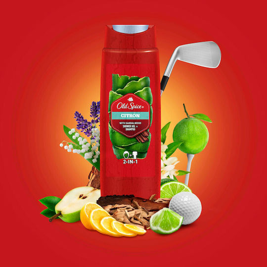 Old Spice Citron Gel de duș pentru Bărbați 400ml